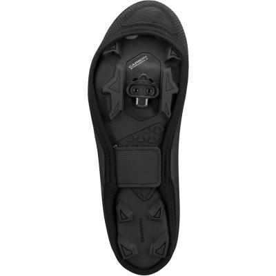 SHIMANO DUAL CR SHOE COVER  NEON YELLOW  L (SHOE SIZE 42-43) Produktbild 2