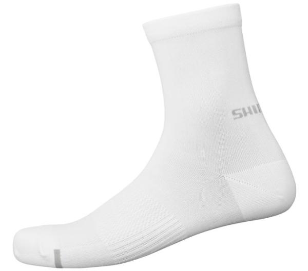 SHIMANO Performance Mid Socks White M-L ( Size 41-44)
