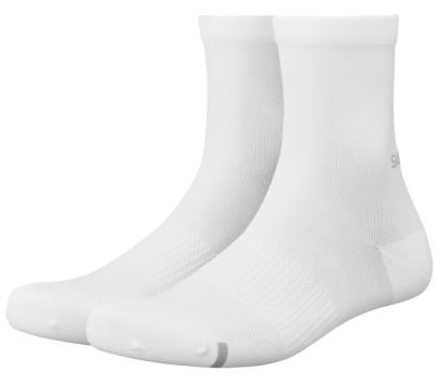 SHIMANO Performance Mid Socks White S-M ( Size 36-40) Produktbild 3