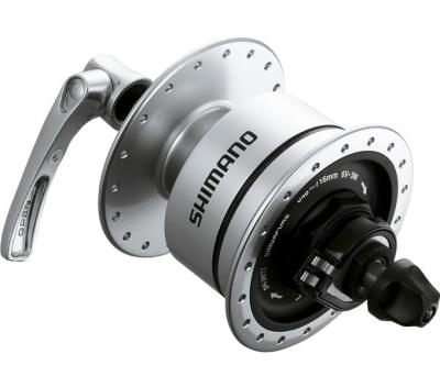 SHIMANO Nabendynamo DH-3N72 6 Volt/3 Watt 36 Loch Silber Produktbild 1