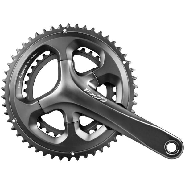 SHIMANO Kurbelgarnitur TIAGRA FC-4700 10-fach 175 mm 50-34 Z&auml;hne Grau