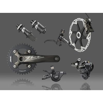 SHIMANO Kurbelgarnitur ZEE FC-M645 10-fach 170 mm 36 Z&auml;hne Produktbild 1