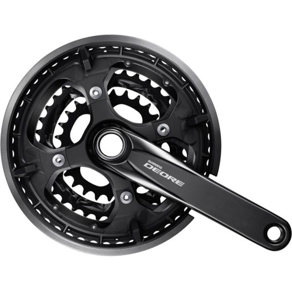 SHIMANO Kurbelgarnitur DEORE FC-T6010 10-fach 170 mm 48-36-26 Z&auml;hne