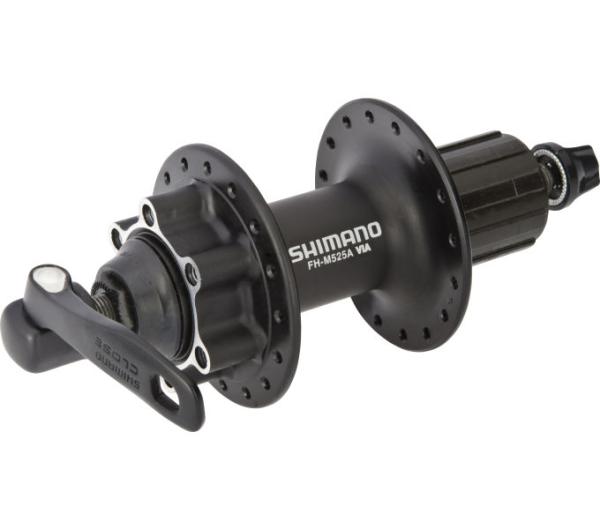SHIMANO Hinterradnabe FH-M525 6-Loch 32 Loch 135 mm Schwarz