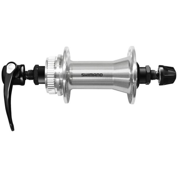 SHIMANO Vorderradnabe HB-QC400 100 mm 32 Loch silber