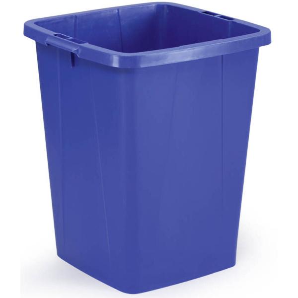 LISTA Abfallbeh&auml;lter 90 L, 520 x 610 x 490 mm (B x H x T), 90 L, Blau