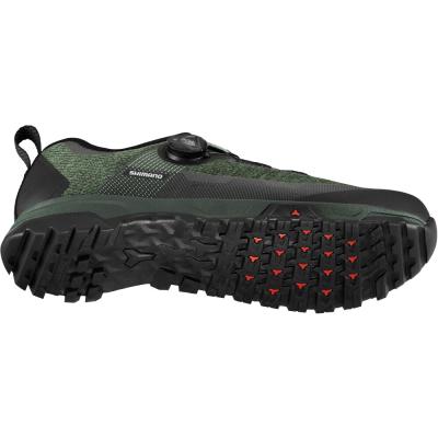 SHIMANO SHIMANO Fahrradschuhe ET701 Herren/Damen MTB FLATPEDAL Gr&ouml;&szlig;e 44 Gr&uuml;n Produktbild 3