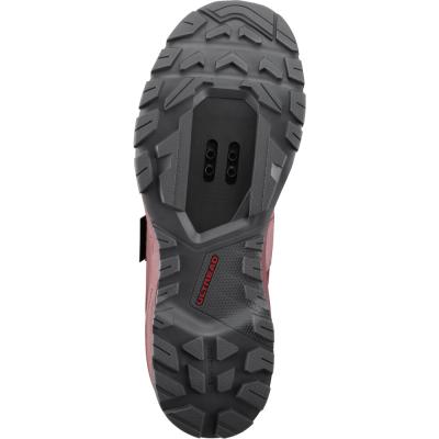SHIMANO SHIMANO Fahrradschuhe EX500W Damen Touring SPD Gr&ouml;&szlig;e 40 Damenleisten Rot Produktbild 2