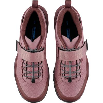SHIMANO SHIMANO Fahrradschuhe EX500W Damen Touring SPD Gr&ouml;&szlig;e 42 Damenleisten Rot Produktbild 1