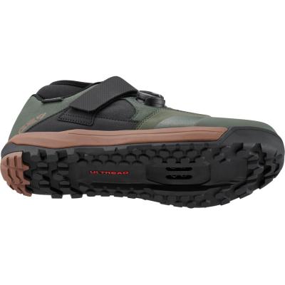 SHIMANO SHIMANO Fahrradschuhe GE900 Herren/Damen MTB SPD Gr&ouml;&szlig;e 48 Gr&uuml;n Produktbild 3