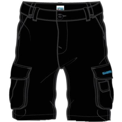 SHIMANO SHIMANO WORKSHOP ZIP PANTS          BLACK, S 65% PES/35% COTTON Produktbild 2