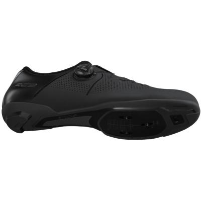 SHIMANO SHIMANO Fahrradschuhe RC302 Herren/Damen Road SPD-SL Gr&ouml;&szlig;e 43 breit Schwarz Produktbild 2