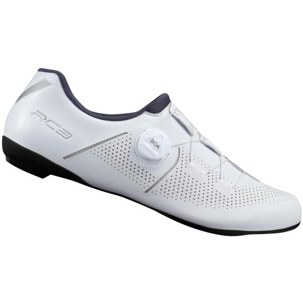 SHIMANO SHIMANO Fahrradschuhe RC302 Herren/Damen Road SPD-SL Gr&ouml;&szlig;e 41 breit Wei&szlig;