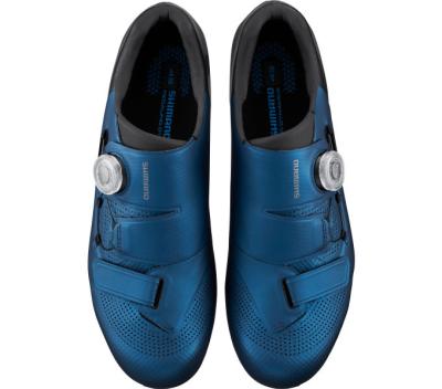 SHIMANO SHIMANO Fahrradschuhe RC502 Damen/Herren Road SPD-SL Gr&ouml;&szlig;e 44 breit Blau Produktbild 1