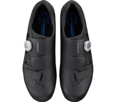 SHIMANO SHIMANO Fahrradschuhe RC502 Damen/Herren Road SPD-SL Gr&ouml;&szlig;e 41 breit Schwarz Produktbild 1
