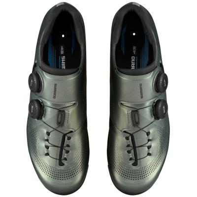 SHIMANO SHIMANO Fahrradschuhe RC703 Herren/Damen Road SPD-SL Gr&ouml;&szlig;e 41 breit Gr&uuml;n Produktbild 4
