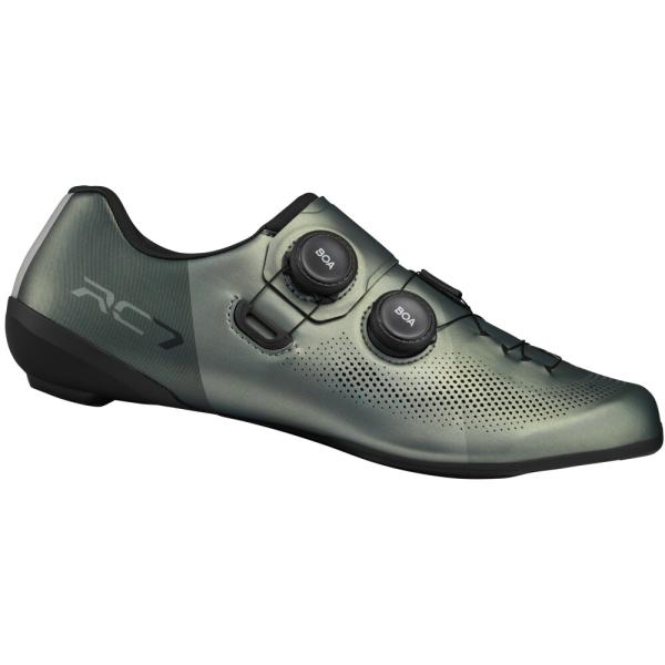 SHIMANO SHIMANO Fahrradschuhe RC703 Herren/Damen Road SPD-SL Gr&ouml;&szlig;e 49 breit Gr&uuml;n