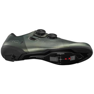 SHIMANO SHIMANO Fahrradschuhe RC703 Herren/Damen Road SPD-SL Gr&ouml;&szlig;e 47 Gr&uuml;n Produktbild 2
