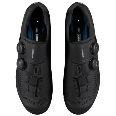 SHIMANO SHIMANO Fahrradschuhe RC703 Herren/Damen Road SPD-SL Gr&ouml;&szlig;e 49 breit Schwarz Produktbild 4