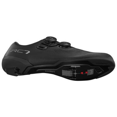 SHIMANO SHIMANO Fahrradschuhe RC703 Herren/Damen Road SPD-SL Gr&ouml;&szlig;e 47 Schwarz Produktbild 2