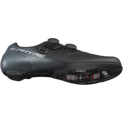 SHIMANO SHIMANO Fahrradschuhe RC903 Damen/Herren Road SPD-SL Gr&ouml;&szlig;e 46 Schwarz Produktbild 3