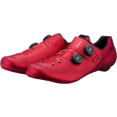 SHIMANO SHIMANO Fahrradschuhe RC903 Damen/Herren Road SPD-SL Gr&ouml;&szlig;e 46 breit Rot Produktbild 4