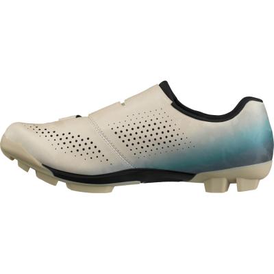 SHIMANO SHIMANO Fahrradschuhe RX600 Herren/Damen Gravel SPD Gr&ouml;&szlig;e 42 Beige/Blau Produktbild 3