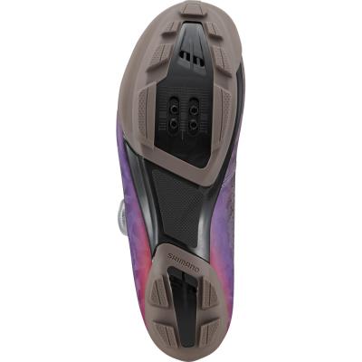 SHIMANO SHIMANO Fahrradschuhe RX600 Damen Gravel SPD Gr&ouml;&szlig;e 43 Damenleisten Grau/Lila Produktbild 4