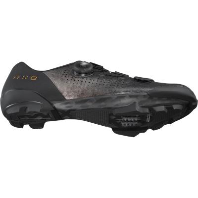 SHIMANO SHIMANO Fahrradschuhe RX801 Herren/Damen Gravel SPD Gr&ouml;&szlig;e 38 Schwarz Produktbild 3