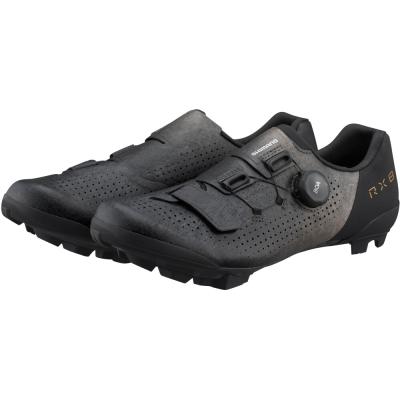 SHIMANO SHIMANO Fahrradschuhe RX801 Herren/Damen Gravel SPD Gr&ouml;&szlig;e 43 Schwarz Produktbild 4