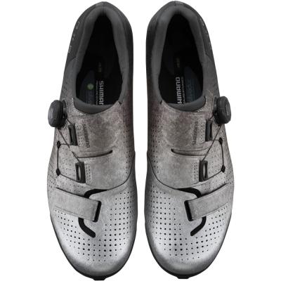 SHIMANO SHIMANO Fahrradschuhe RX801 Herren/Damen Gravel SPD Gr&ouml;&szlig;e 46 Silber Produktbild 1
