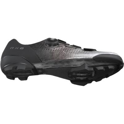 SHIMANO SHIMANO Fahrradschuhe RX801 Herren/Damen Gravel SPD Gr&ouml;&szlig;e 47 Silber Produktbild 3