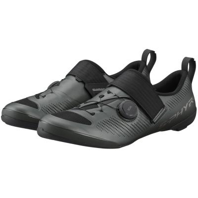 SHIMANO SHIMANO Fahrradschuhe TR903 Herren/Damen Road SPD-SL Gr&ouml;&szlig;e 48 Grau Produktbild 4