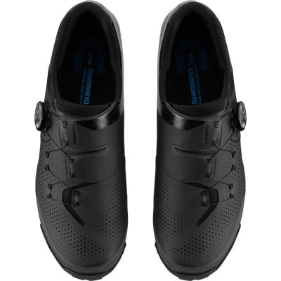 SHIMANO SHIMANO Fahrradschuhe XC302 Herren/Damen MTB SPD Gr&ouml;&szlig;e 45 breit Schwarz Produktbild 2