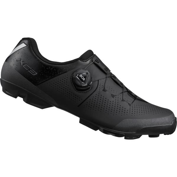 SHIMANO SHIMANO Fahrradschuhe XC302 Herren/Damen MTB SPD Gr&ouml;&szlig;e 47 breit Schwarz