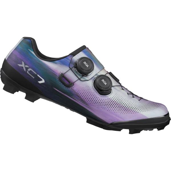 SHIMANO SHIMANO Fahrradschuhe XC703 Herren/Damen MTB SPD Gr&ouml;&szlig;e 42 breit Lila