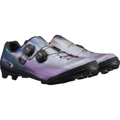 SHIMANO SHIMANO Fahrradschuhe XC703 Herren/Damen MTB SPD Gr&ouml;&szlig;e 42 Lila Produktbild 1