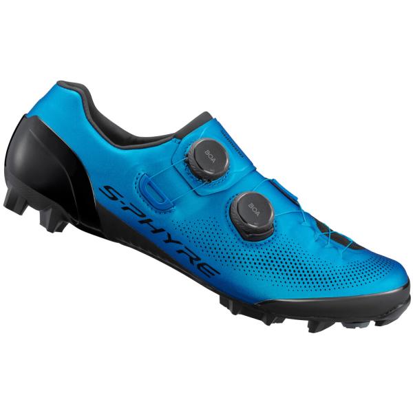 SHIMANO SHIMANO Fahrradschuhe XC903 Herren/Damen MTB SPD Gr&ouml;&szlig;e 46 breit Blau