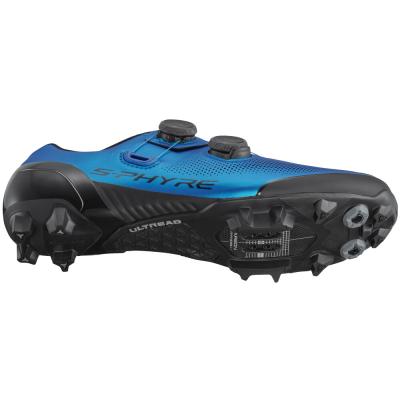 SHIMANO SHIMANO Fahrradschuhe XC903 Herren/Damen MTB SPD Gr&ouml;&szlig;e 46 breit Blau Produktbild 3
