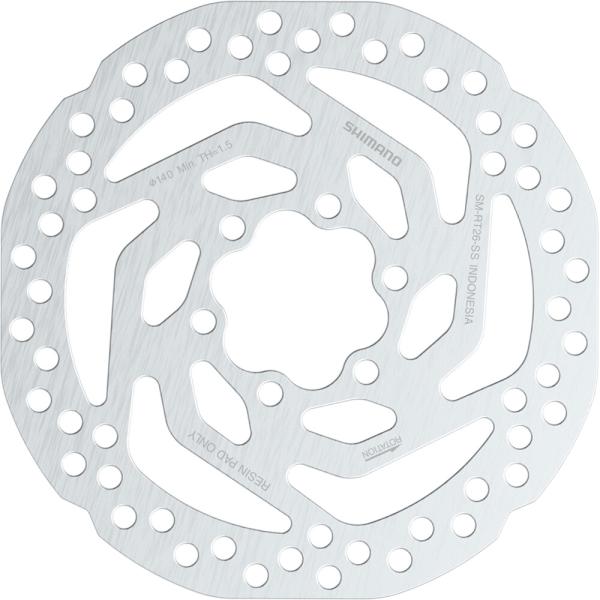 SHIMANO Bremsscheibe SM-RT26 140mm, 6L