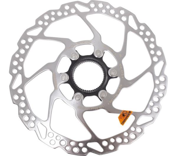 SHIMANO Bremsscheibe SM-RT54 180mm CL Verschlussring mit Au&szlig;enverzahnung