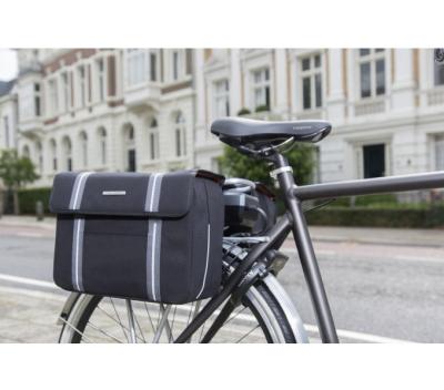 New Looxs 2ER RADTASCHE BOLZANO BLACK 26L     CANVAS 36X26X15CM Produktbild 2