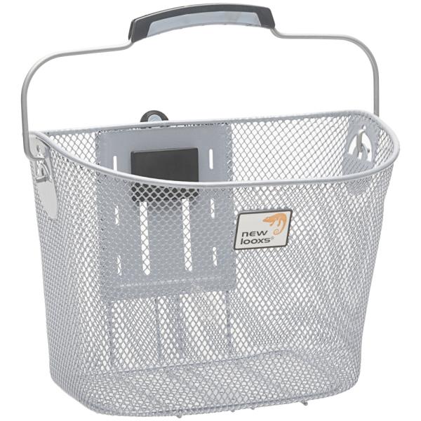 New Looxs Fahrradkorb Toscane Smart Lock Silver