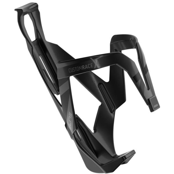 ELITE ELITE Flaschenhalter Custom Race X Schwarz/Schwarz Gl&auml;nzend