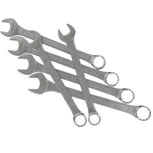 VAR Gabel-/Ringschl&uuml;ssel DV-55500 19 - 24 mm 6-teilig