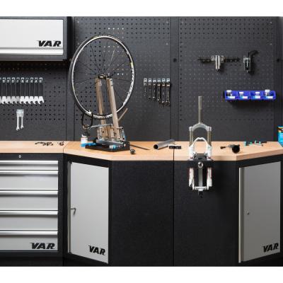 VAR Werkzeuglochwand MO-52231 f&uuml;r Unterschrank 1052 x 614,5 x 24 mm Schwarz Produktbild 1