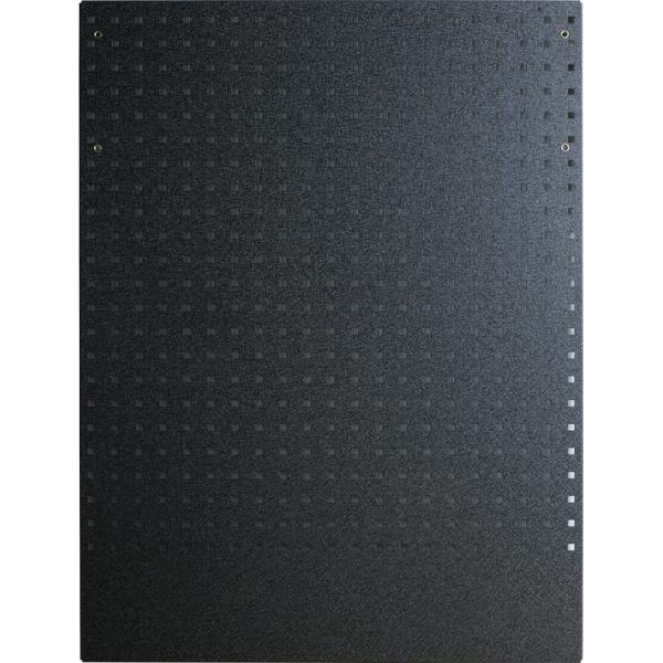 VAR Werkzeuglochwand MO-52232 f&uuml;r Eckschrank 1052 x 800 x 24 mm Granitschwarz