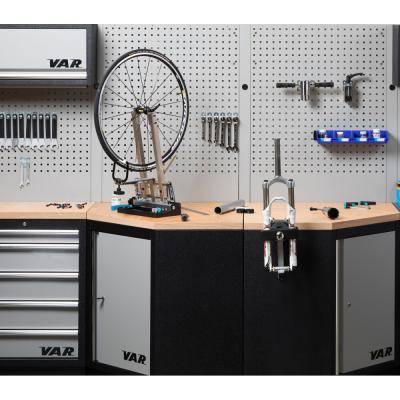 VAR Werkzeuglochwand MO-52239 f&uuml;r Unterschrank 1052 x 614,5 x 24 mm Grau Produktbild 1