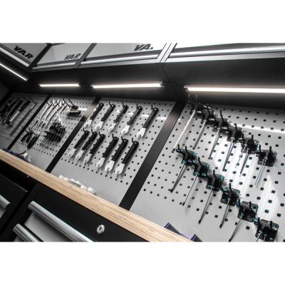 VAR Werkzeuglochwand MO-52239 f&uuml;r Unterschrank 1052 x 614,5 x 24 mm Grau Produktbild 2