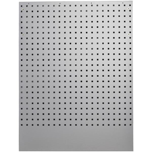 VAR Werkzeuglochwand MO-52240 f&uuml;r Eckschrank 1052 x 800 x 24 mm Grau